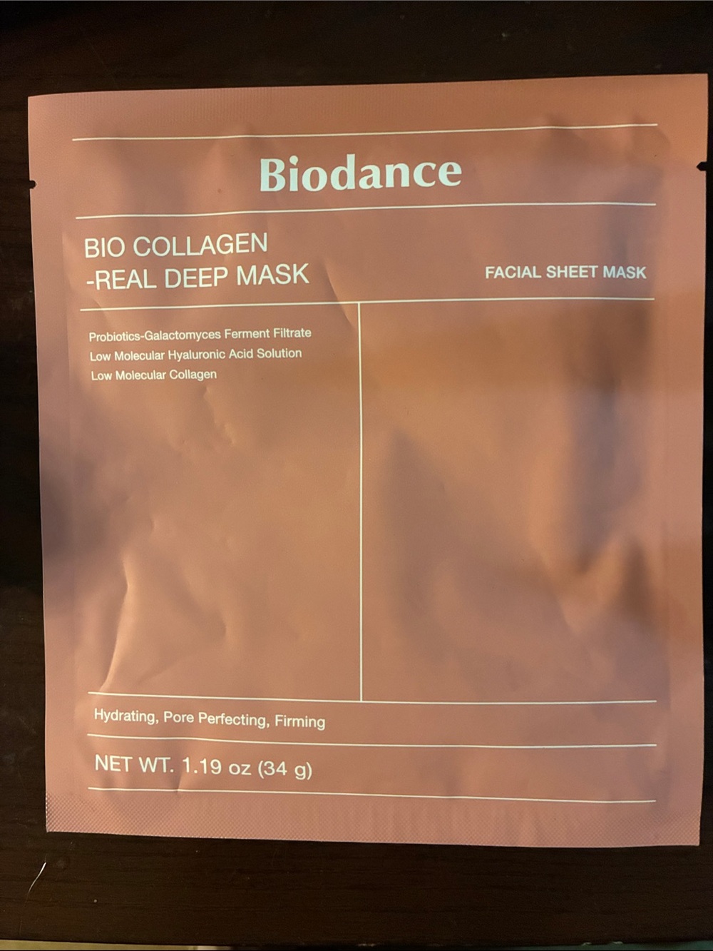Biodance Bio Collagen Real Deep Mask — Hydrating Pink Facial Sheet Mask (4)